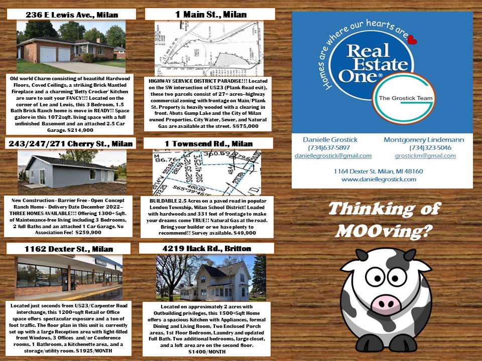 Call The Grostick Team today!